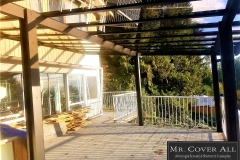 glass patio covers & glass deck covers