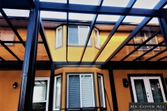 glass patio covers & glass deck covers