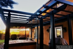 glass patio covers & glass deck covers