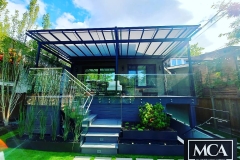 glass patio covers & glass deck covers