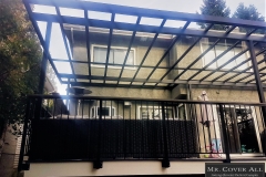 glass patio covers & glass deck covers