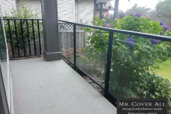 glass railings