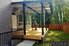 pergola-style patio covers & pergola-style deck covers