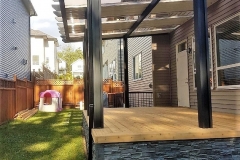 pergola-style patio covers & pergola-style deck covers