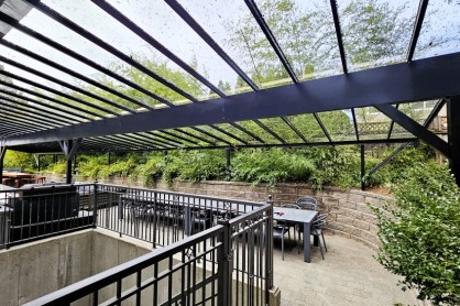 glass patio covers & glass deck covers