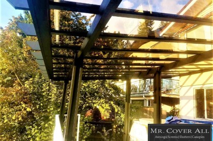glass patio covers & glass deck covers