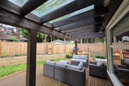 glass patio covers & glass deck covers