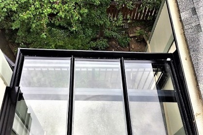 glass patio covers & glass deck covers