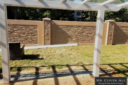 glass patio covers & glass deck covers