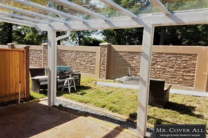 glass patio covers & glass deck covers