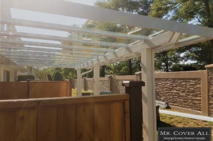glass patio covers & glass deck covers
