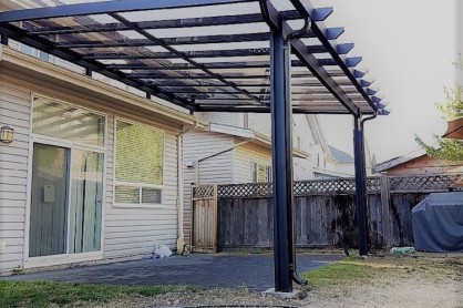 glass patio covers & glass deck covers