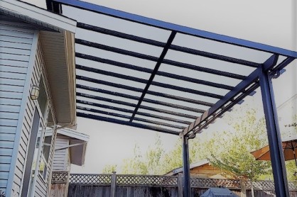 glass patio covers & glass deck covers