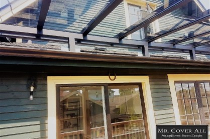 glass patio covers & glass deck covers