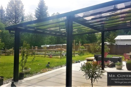glass patio covers & glass deck covers