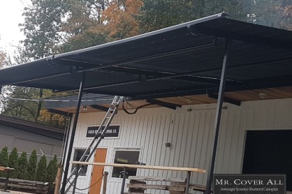 pergolino retractable awnings roof systems