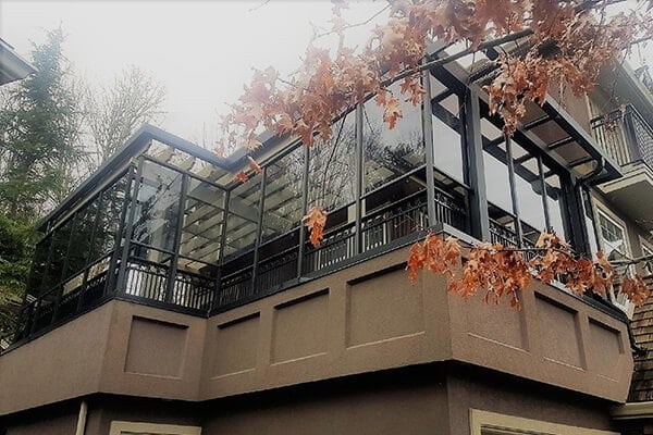 Mr. Cover All Offers Glass Railing Styles and Glass Deck Covers in Vancouver