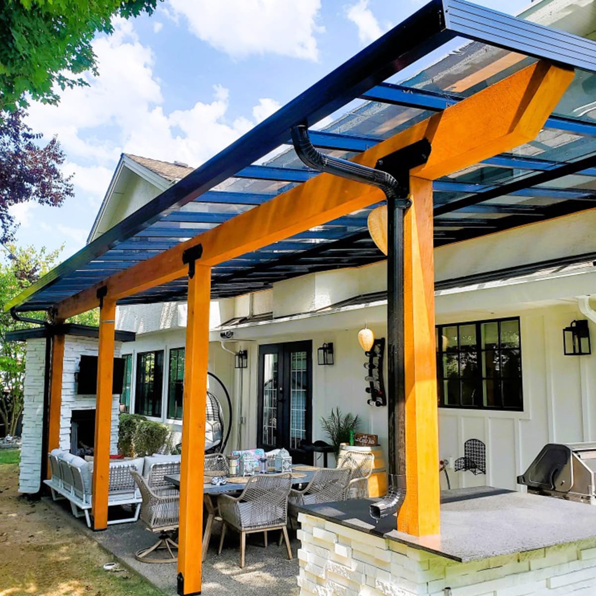 Glass Patio & Deck Covers