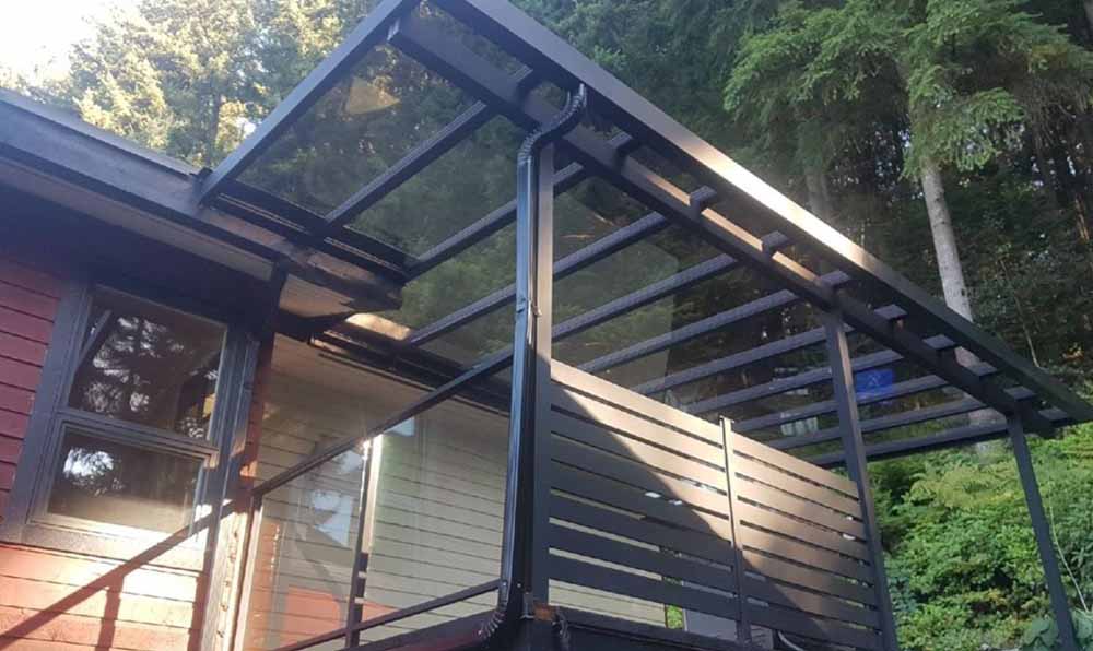 need a glass railing
